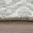 Feizy Belfort 8A29F Traditional Floral & Botanical Rug in Ivory/Gray