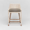 Interlude Boca Counter Stool White Wash