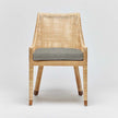 Interlude Boca Dining Chair Natural
