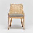 Interlude Boca Dining Chair Natural