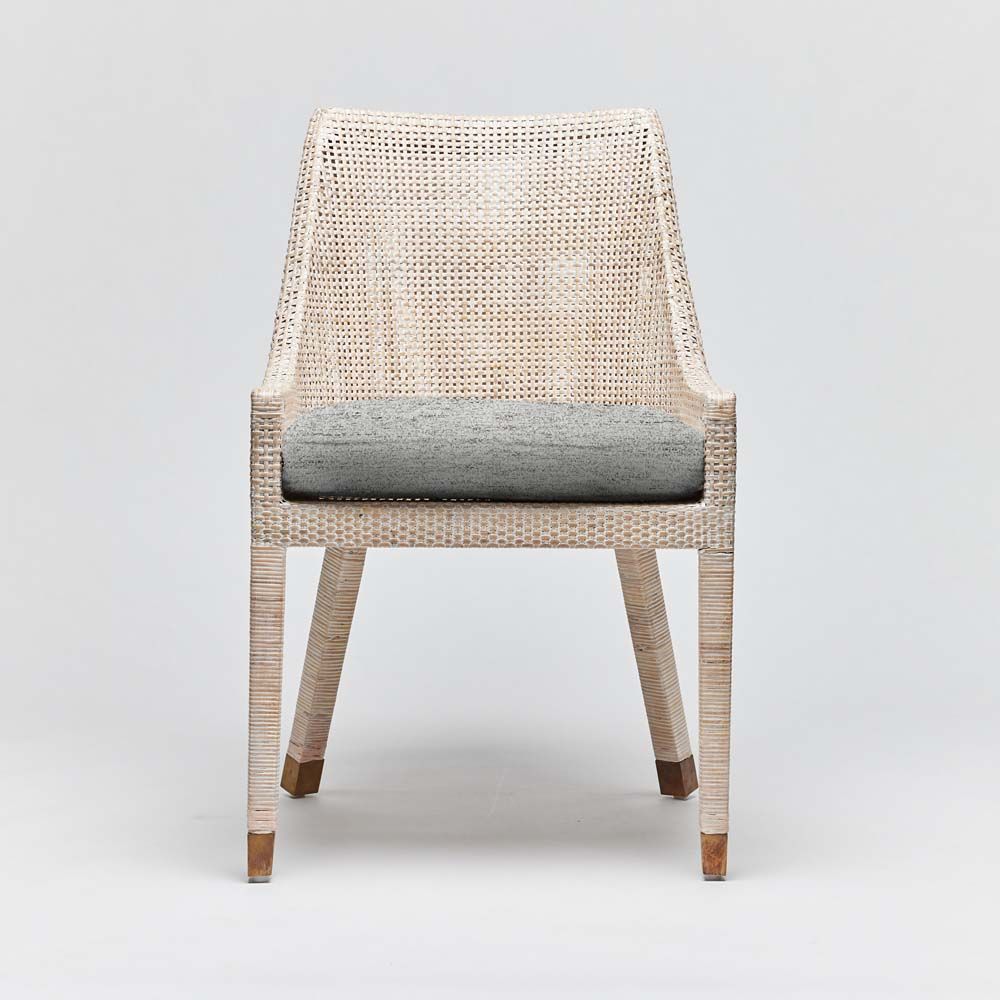 Interlude Boca Dining Chair White Wash