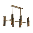 Wildwood Stockman Brass Bronze Chandelier