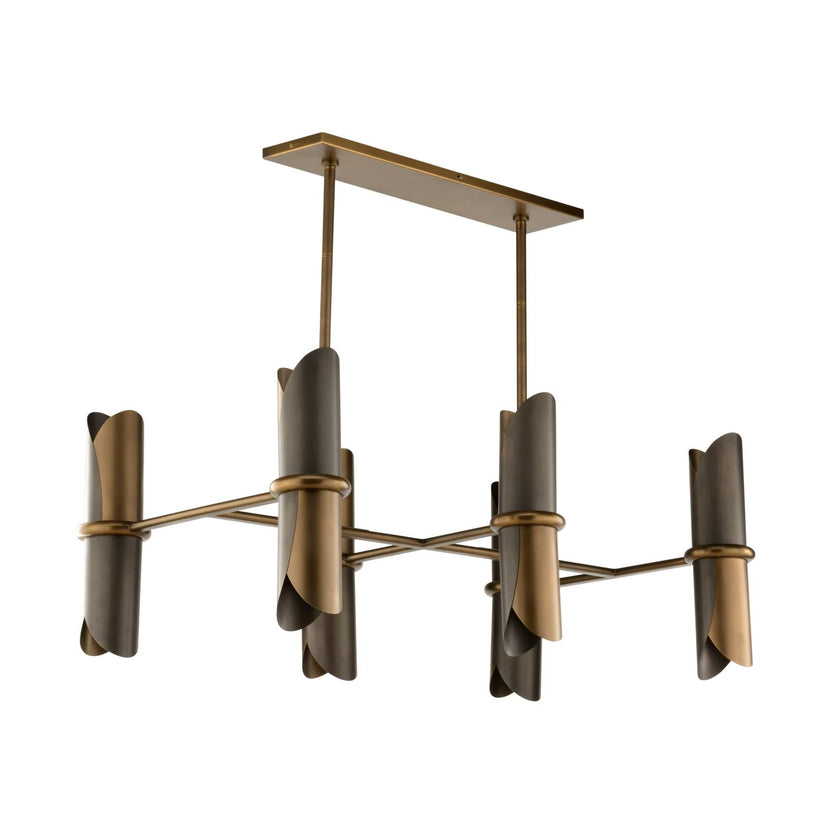 Wildwood Stockman Brass Bronze Chandelier