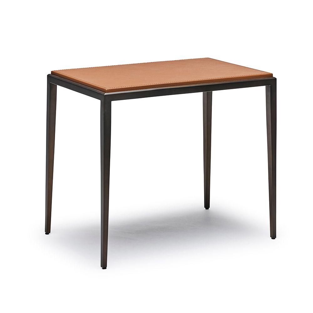 Interlude Auburn Side Table