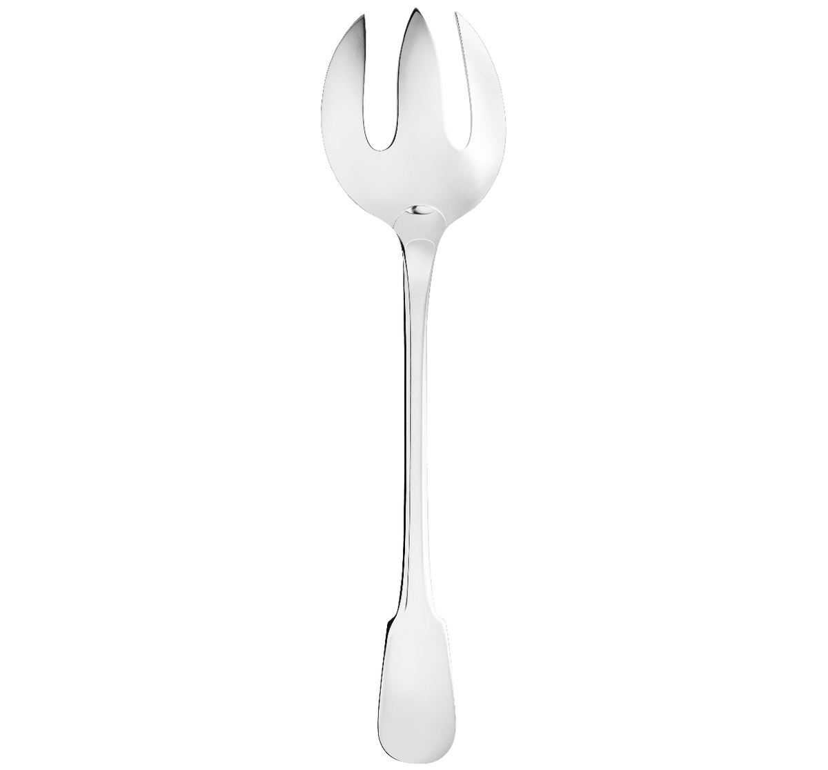 Christofle Cluny Silver Plated Salad Serving Fork