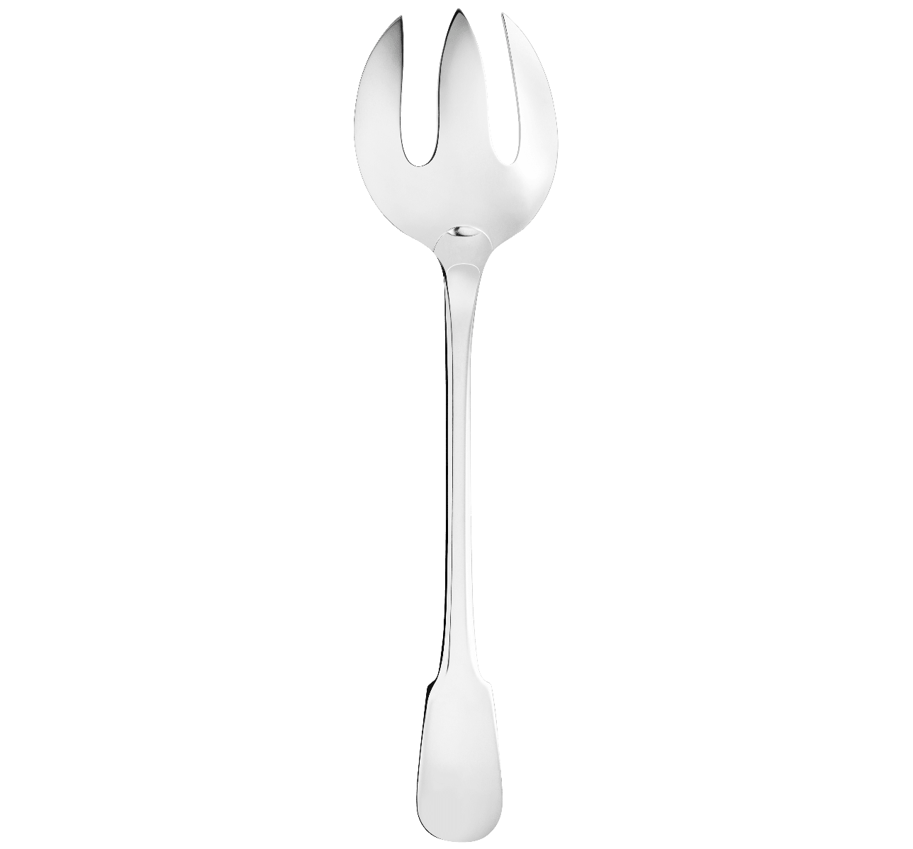 Christofle Cluny Silver Plated Salad Serving Fork