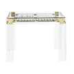 Interlude Pierre Acrylic Backgammon Table