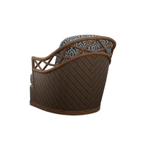 Tommy Bahama Home Featured Upholstery Diamond Cove Swivel Chair