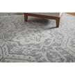 Feizy Belfort 8A27F Traditional Geometric Rug in Gray/White