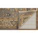 Feizy Corbitt 0611F Traditional Oriental in Gray/Gold