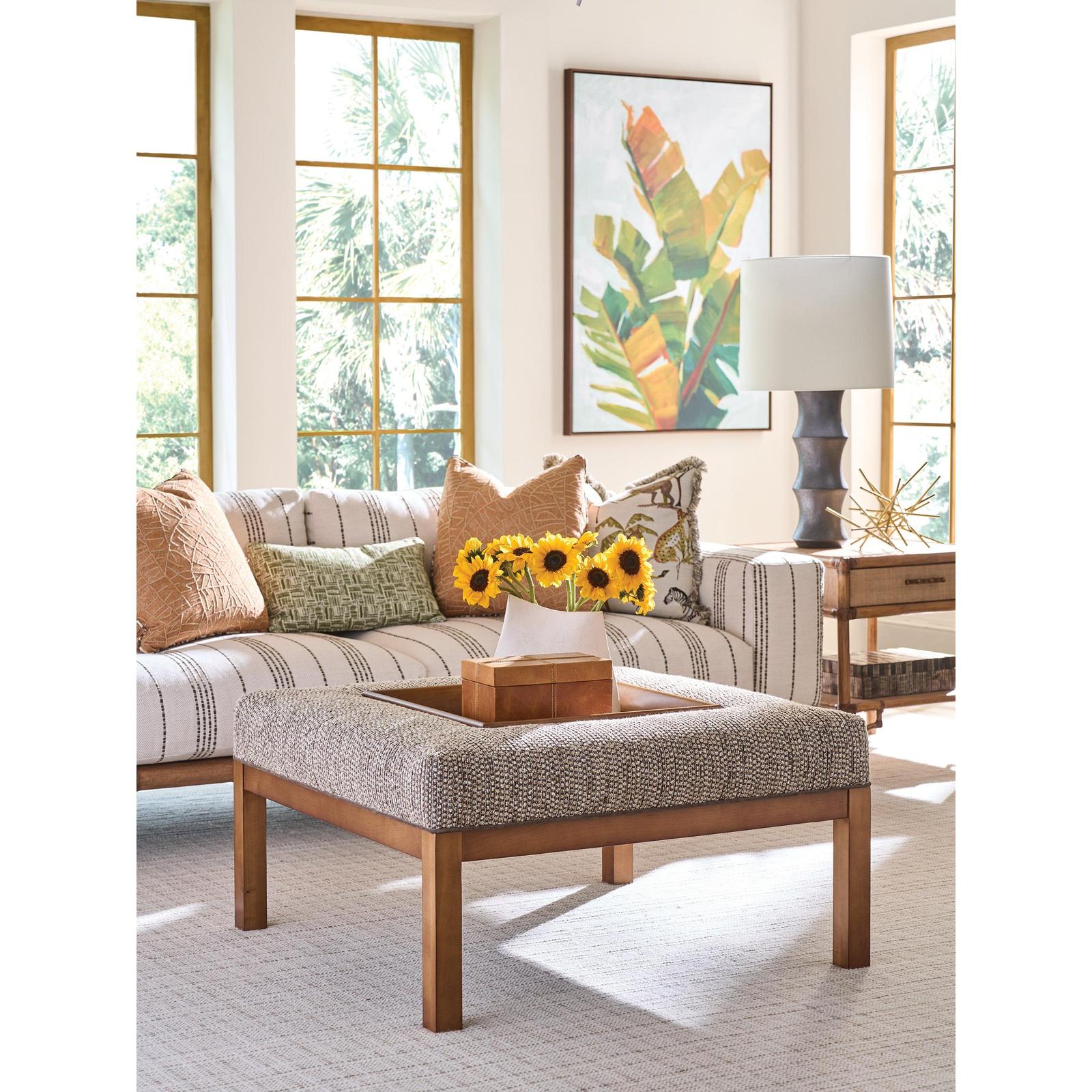 Lexington Upholstery Crandon Park Ottoman