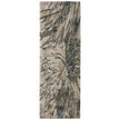 Feizy Skyview 39Q8F Modern Abstract Rug in Gray/Green/Ivory