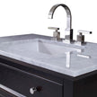 Ambella Louvered Sink Chest - Rubbed Raven