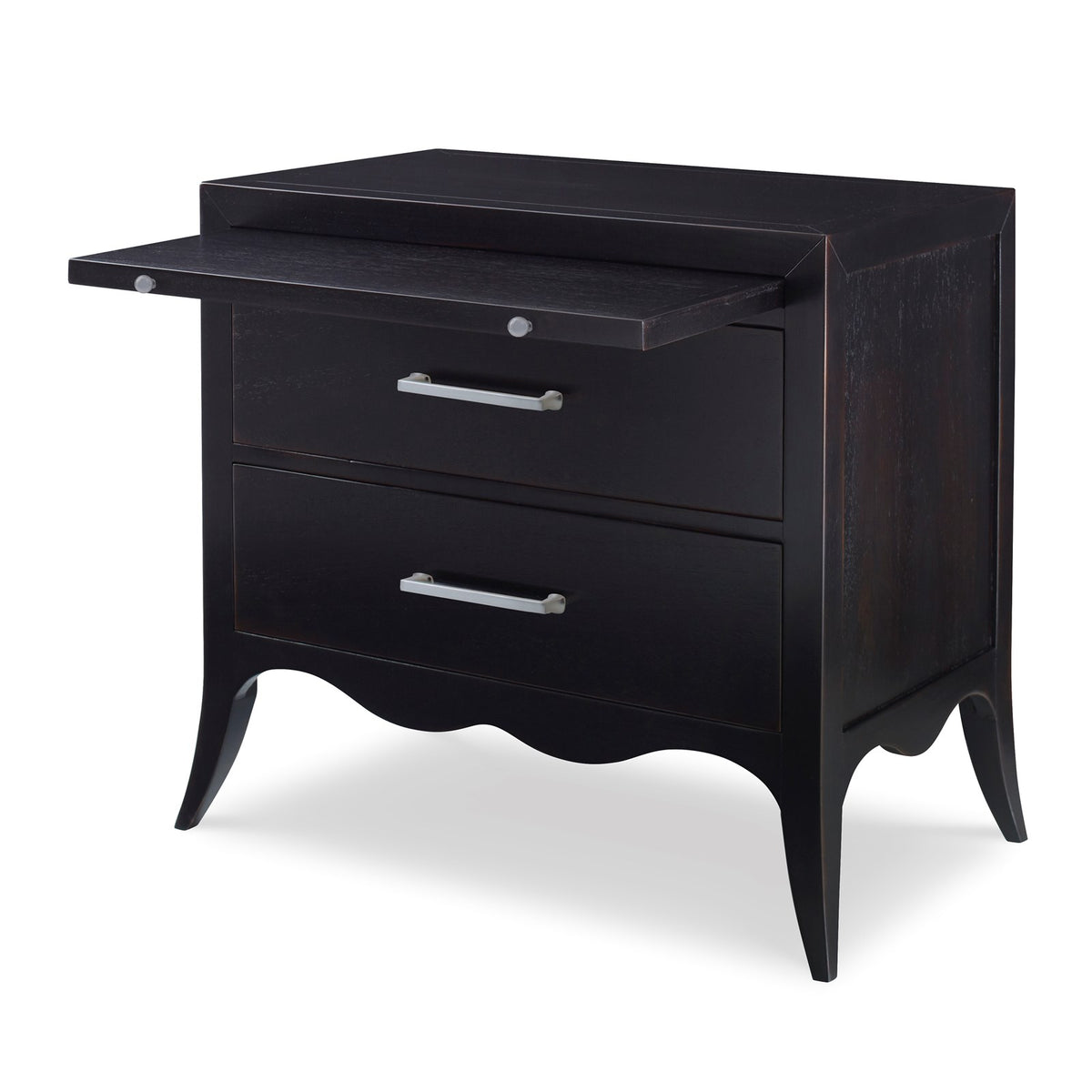Ambella Beatrix Large Nightstand - Rubbed Raven