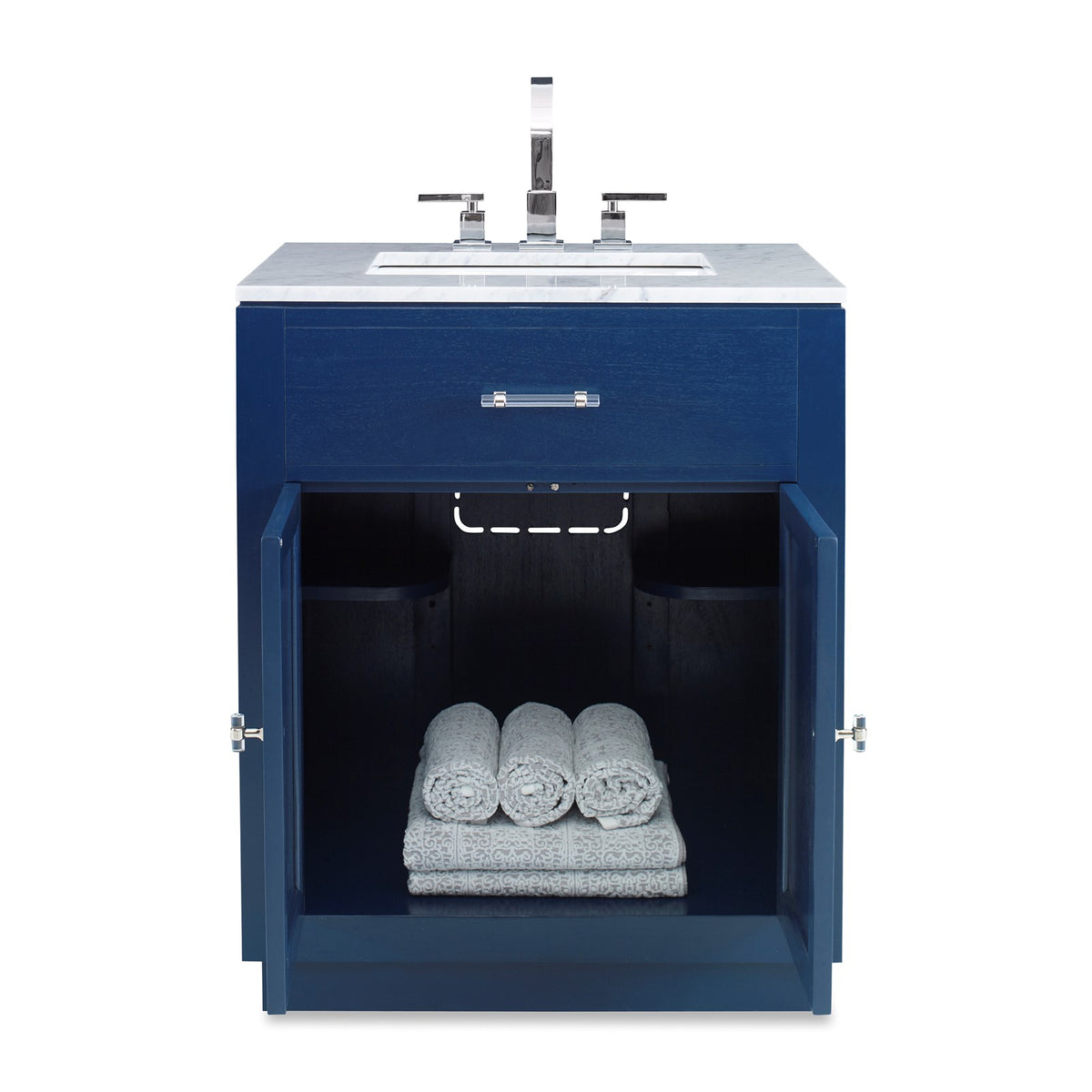 Ambella Hutton Petite Sink Chest - Cadet Blue