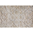 Feizy Cadiz 39T0F Traditional Medallion Rug in Ivory/Gray/Gold