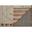 Feizy Kasbah 69G0F Transitional Moroccan Rug in Ivory/Tan/Orange