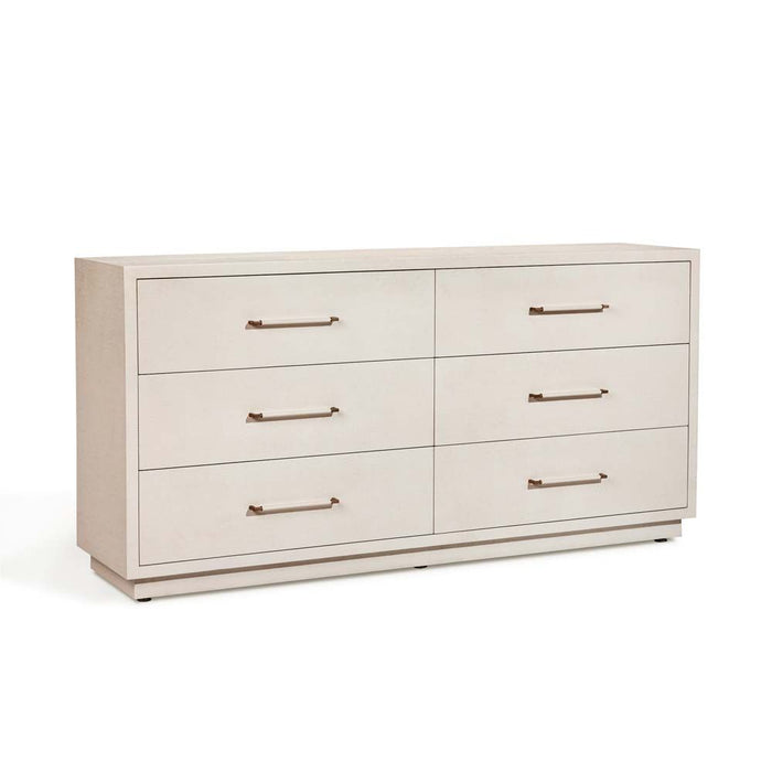 Interlude Taylor 6 Drawer Chest Sand