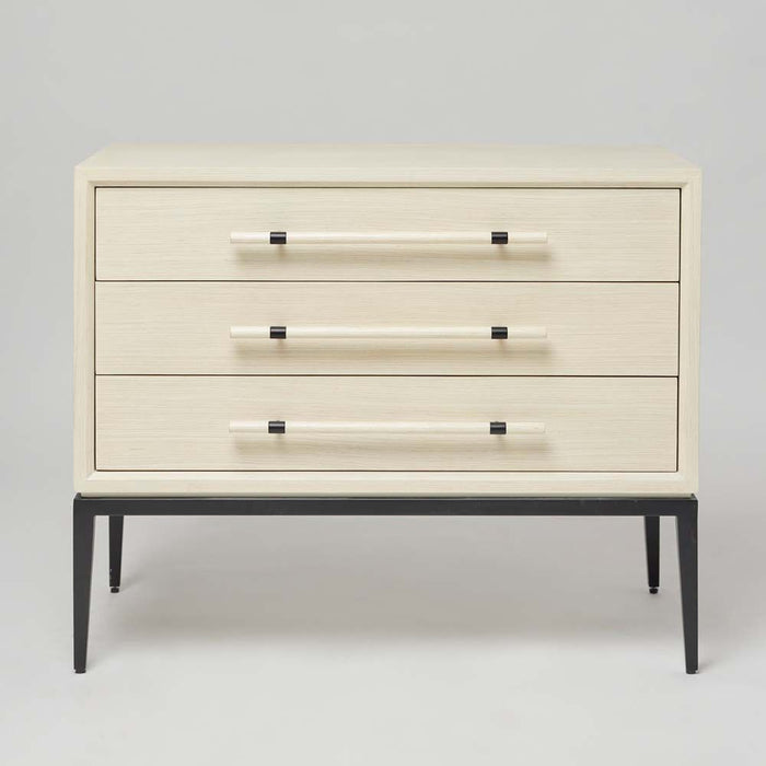 Interlude Burton 3 Drawer Bedside