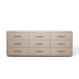 Interlude Livia 9 Drawer Chest Sand