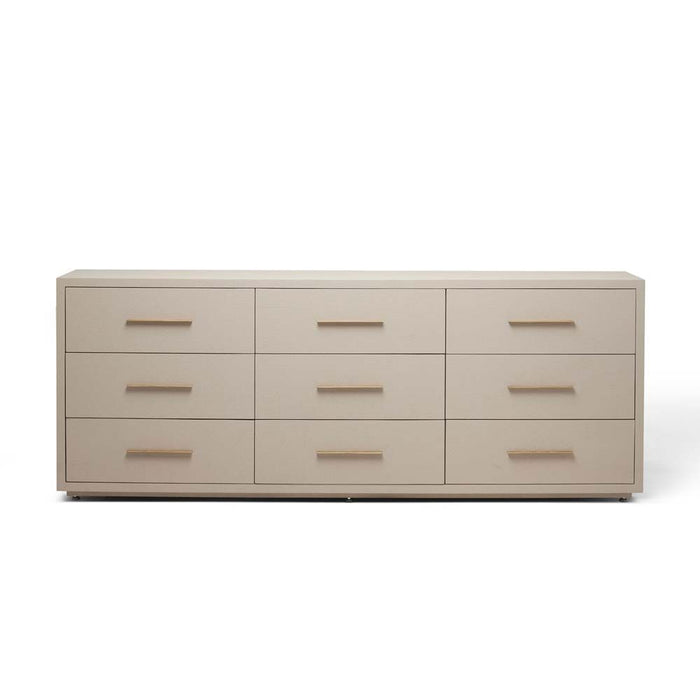 Interlude Livia 9 Drawer Chest Sand