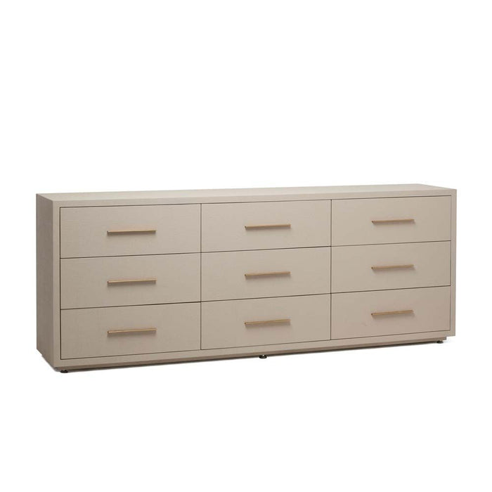 Interlude Livia 9 Drawer Chest Sand