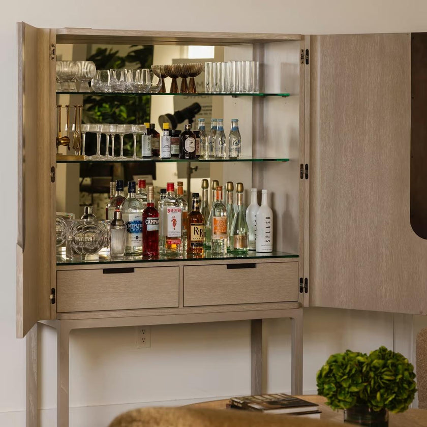 Interlude Dixon Bar Cabinet