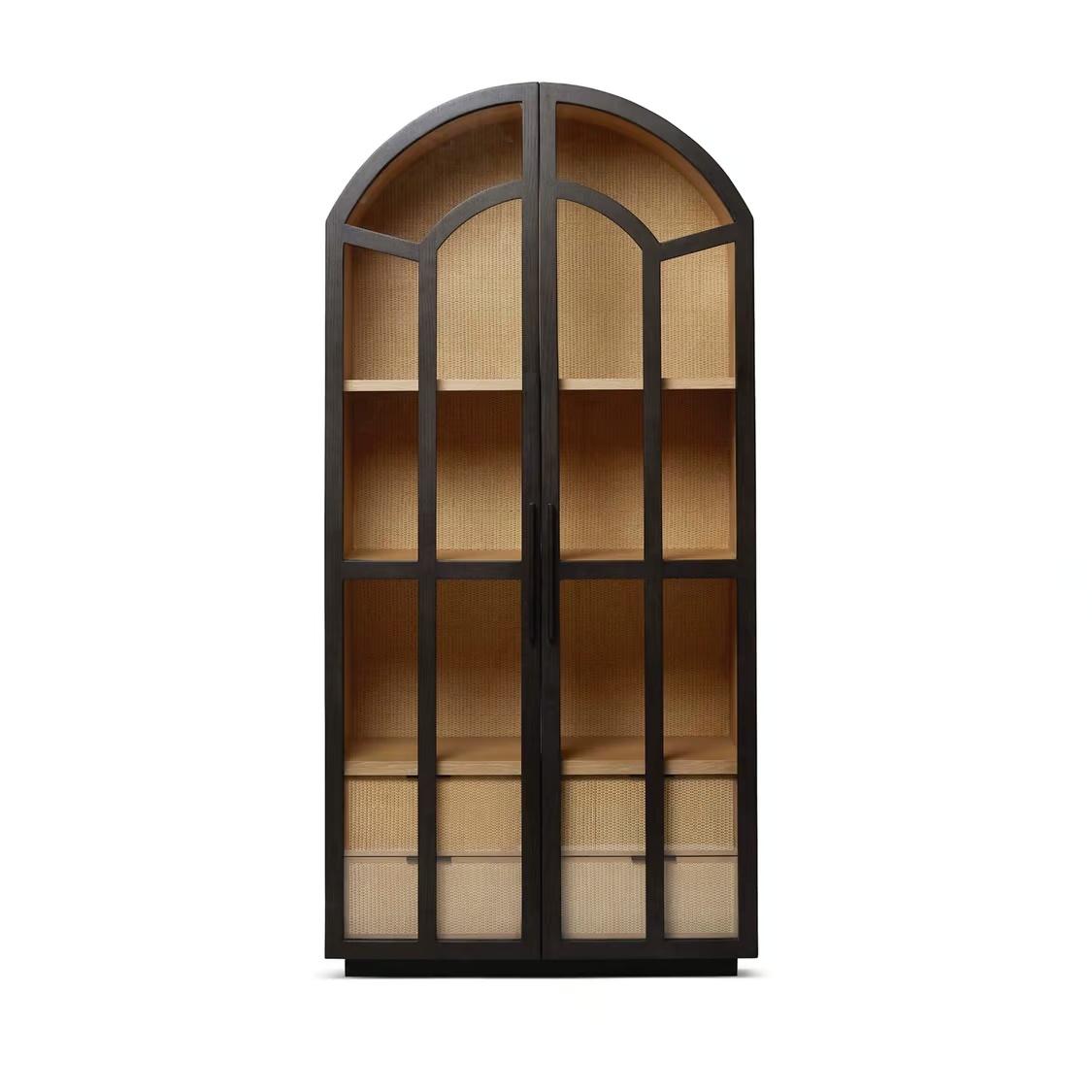 Interlude Claudine Glass Door Cabinet