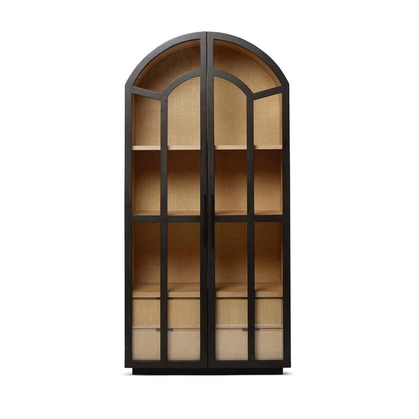 Interlude Claudine Glass Door Cabinet