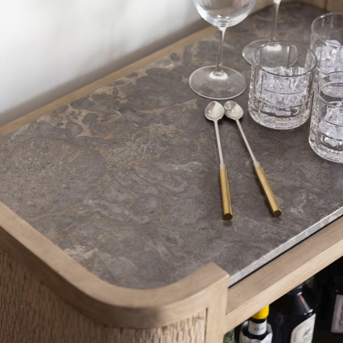 Interlude Harperly Bar Cart