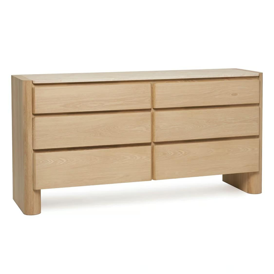 Interlude Arden 6 Drawer Chest