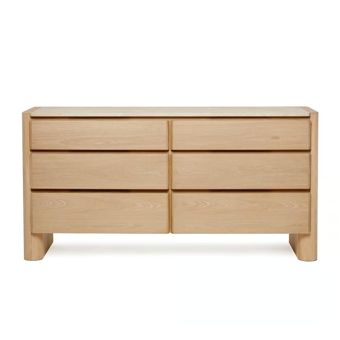Interlude Arden 6 Drawer Chest