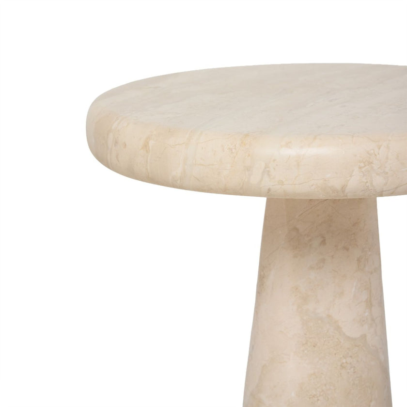 Interlude Barcelona Biscuit Accent Table