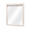 Michael Amini Pavira Dresser Mirror with LED Lights - Stone