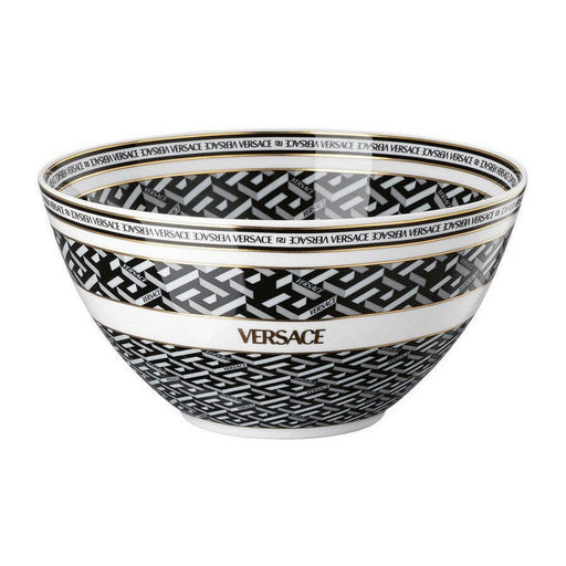 Versace La Greca Signature Black Bowl