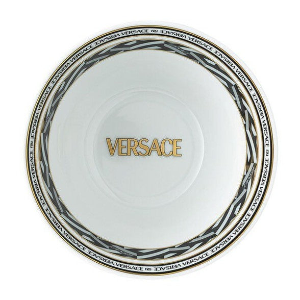 Versace La Greca Signature Black Bowl