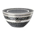 Versace La Greca Signature Black Bowl - Set of 4