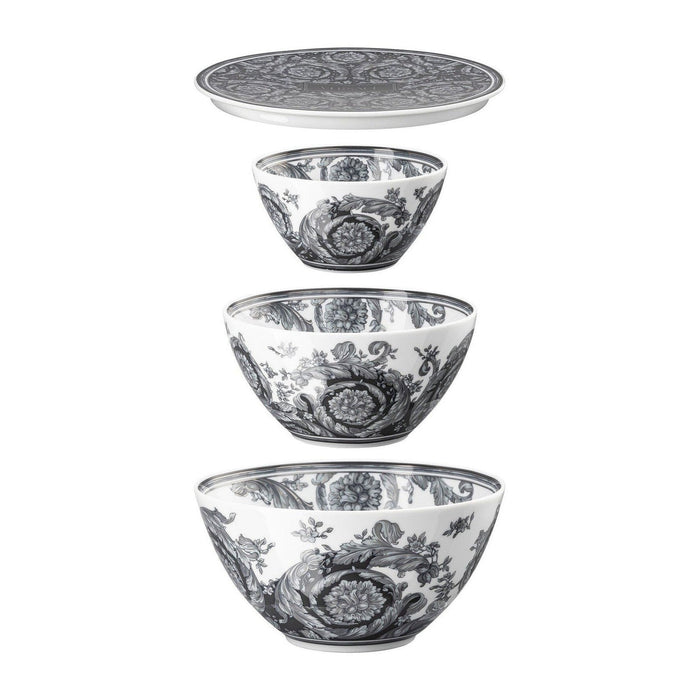 Versace Barocco Haze Bowl Black - Set of 4