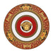 Versace Medusa Red Modern Service Plate