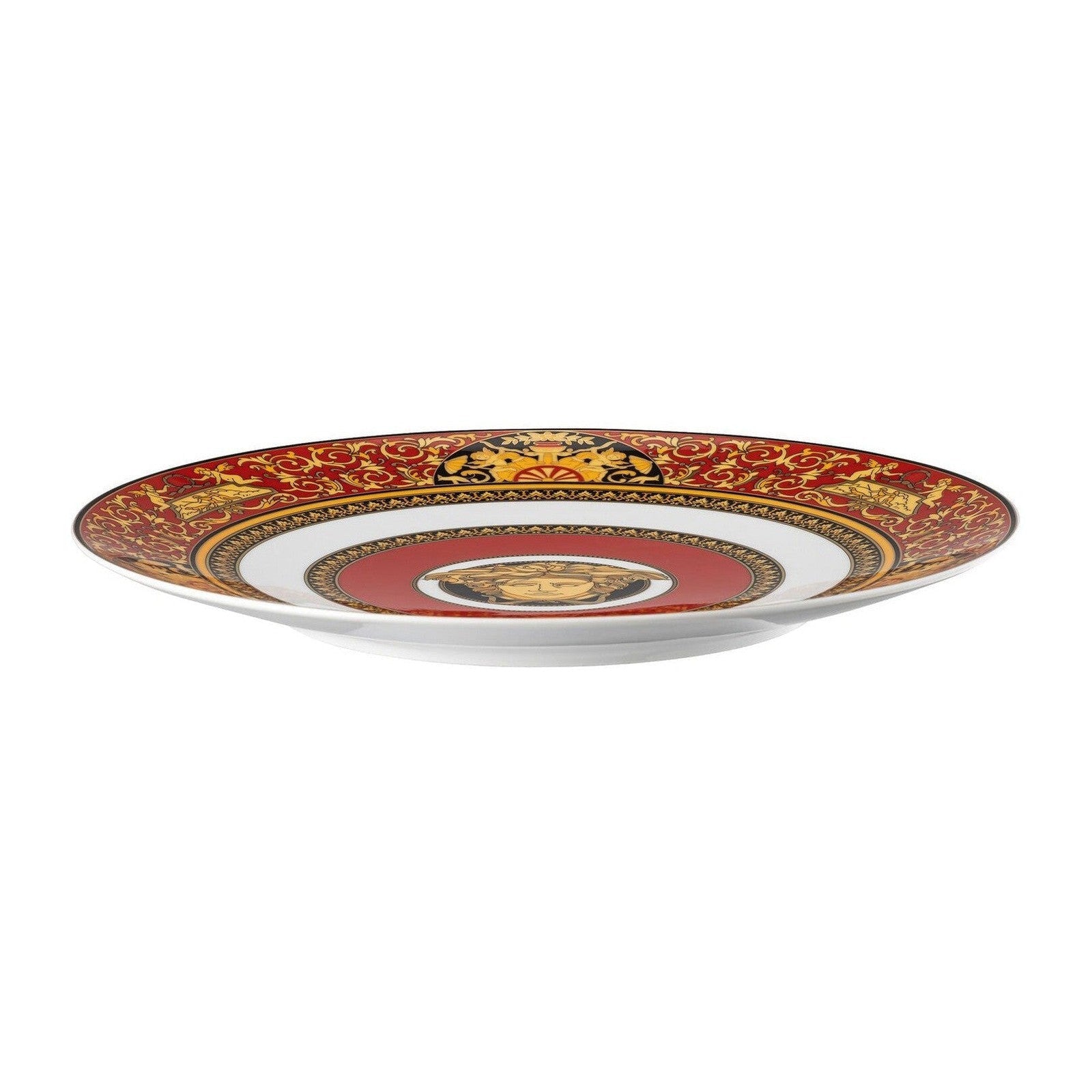 Versace Medusa Red Modern Service Plate