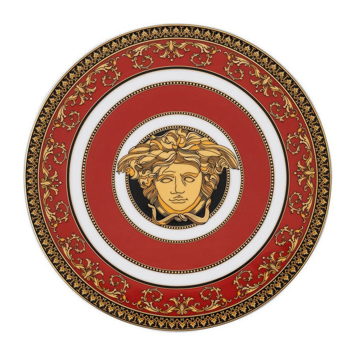 Versace Medusa Red Modern Lid/Tray/Trivet for Bowl