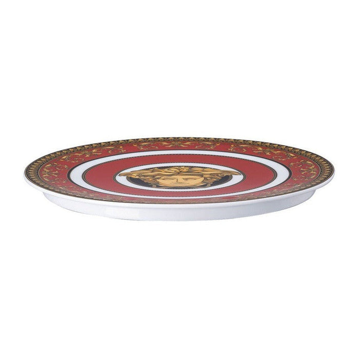 Versace Medusa Red Modern Lid/Tray/Trivet for Bowl