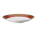 Versace Medusa Red Modern Gourmet Plate