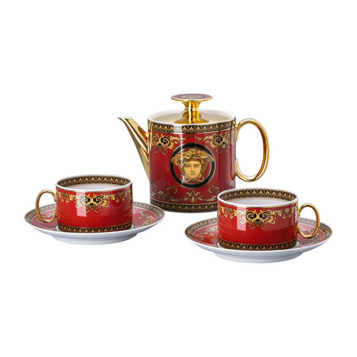 Versace Medusa Red Modern Tea - Set for Two