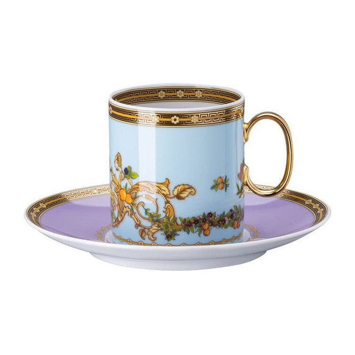 Versace Butterfly Garden Modern Coffee Cup & Saucer