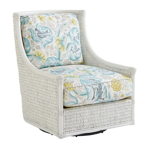 Tommy Bahama Home Ocean Breeze Preston Swivel Chair - 30.5 Inch