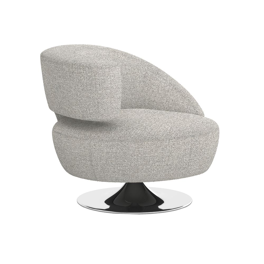 Interlude Home Isabella Swivel Chair