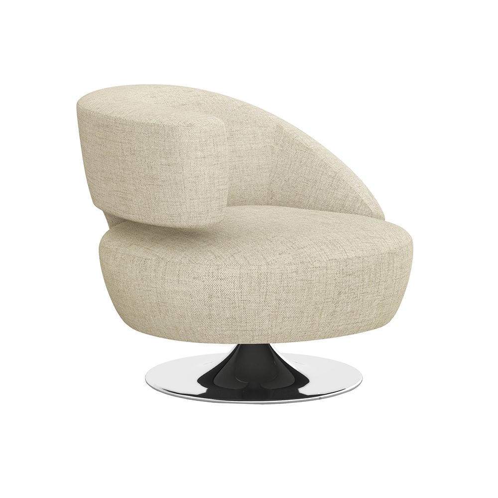 Interlude Home Isabella Swivel Chair