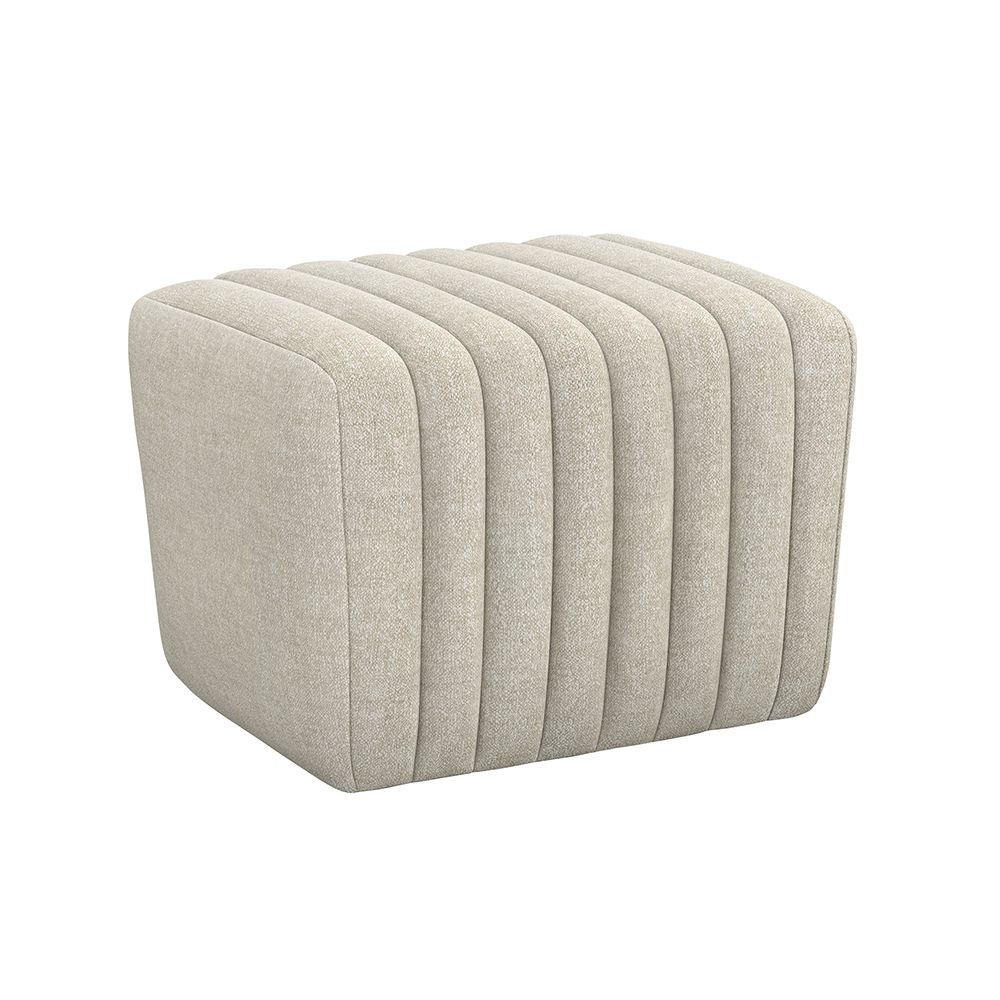 Interlude Home Channel Ottoman