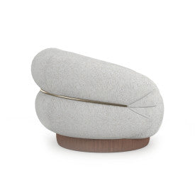 Caracole Smoosh Swivel Chair